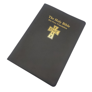 Couverture en cuir PU véritable d'impression <span class=keywords><strong>de</strong></span> Bible KJV <span class=keywords><strong>de</strong></span> luxe, bordure dorée et marqueur <span class=keywords><strong>de</strong></span> ruban, titre en relief personnalisé - Product Image 2