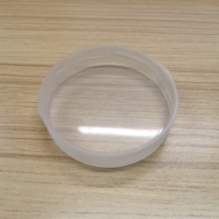 Tapa de plástico hermética y transpirable para cultivo de tejidos, tapa de botella de vidrio de 63 mm