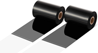 ZHIYE pita Transfer termal pita Resin Premium 110mm x 450mm & 110mm x 300m Resin lilin hitam kompatibel dengan printer Zebra