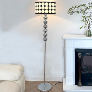 Lámpara de Pie con Diseño de Puntos, Fuente de Luz LED, Control de Interruptor, Iluminación Ambiental para Sala de Estar, Dormitorio - Product Image 1