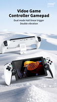 Console de jeu portable M28 avec émulateur PS2, grand écran 7,1 pouces, système Linux et support dissimulé