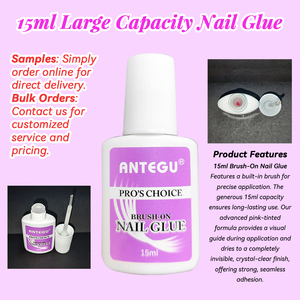 <span class=keywords><strong>Pegamento</strong></span> <span class=keywords><strong>para</strong></span> <span class=keywords><strong>Uñas</strong></span> ANTEGU, Adhesivo Impermeable de Larga Duración, Superfuerte, <span class=keywords><strong>para</strong></span> Puntas de <span class=keywords><strong>Uñas</strong></span> y <span class=keywords><strong>Uñas</strong></span> Acrílicas - Product Image 5