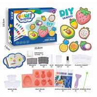 Kit de peinture EPT DIY Pierres de rivière qui brillent dans le noir, arts et artisanat pour enfants