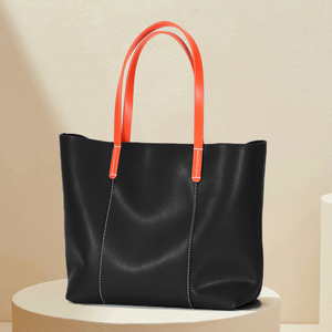 Bolso de mano de cuero genuino de diseñador de lujo para mujer, bolso de compras de hombro de marca de alta calidad para uso en la oficina, ocio de viaje - Product Image 4