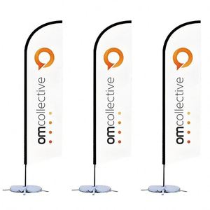 International Outdoor Flying Standard Advertising <b>Flags</b> Promotion Feather Beach <b>Flag</b> - Product Image 1