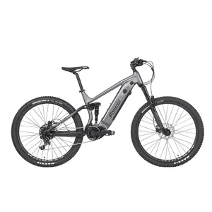 전체 서스펜션 48v 17.5ah 리튬 배터리 새로운 모델 전기 자전거 전자 자전거 중반 드라이브 전기 산악 자전거 29 인치 전자 자전거