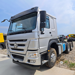 Camion tracteur Howo 6x4 d'occasion avec moteur de 351-450 ch, norme d'émission <span class=keywords><strong>Euro</strong></span> 2, capacité de charge de 31-40 tonnes, à vendre - Product Image 5