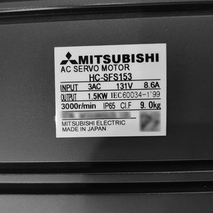 Motor Servo AC FANUC Mitsubishi HC-SFS153, Pieza de Repuesto Industrial - Product Image 3