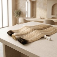 Extensions de cheveux humains vierges de haute qualité, meilleurs lots de mèches alignées avec la cuticule