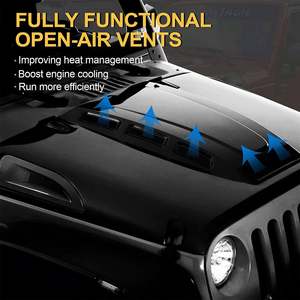 Spedking 2007-2017 Hot Sale 4x4 tuning auto acessórios Vingador Capa Bonnet para Jeep Wrangler <span class=keywords><strong>JK</strong></span> - Product Image 5
