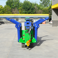 Mini-grue araignée sur chenilles avec stabilisateurs télescopiques hydrauliques, nouvelle mini-grue de levage pour moteur de voiture
