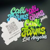 Autocollants Personnalisés Découpés en Vinyle PVC de Haute Qualité, Imperméables et Anti-UV, avec Adhésif, pour Logos et Étiquettes d'Emballage