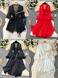 Camicia da <span class=keywords><strong>Notte</strong></span> Estiva 2026 con Spalline, Scavata, Sexy, 100% Cotone, Vita Elastica, Traspirante, da Donna, per Casa, Bianca, Indossabile Anche Fuori Casa, Vestibilità Ampia - Product Image 3