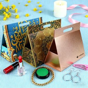 Caja de Papel de Regalo de Boda Cosmética de Lujo, Cuadrada, Plegable, de Alta Gama, Digital, Impermeable, con Relieve Personalizado - Product Image 2