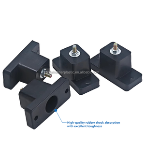 <b>Rubber</b> Vibration Isolator Shock Absorber Mounts Anti-Vibration Pads with Studs for Air Conditioner Outdoor Unit, Made in China - Product Image 6