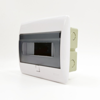 Boîtier de distribution électrique en plastique HPK 10 voies, installation dissimulée, boîte de jonction PC, boîte d'alimentation