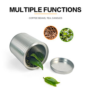 Contenitore di latta di candela vuoto personalizzato JYB per uso alimentare frutta verdura inscatolamento barattoli di latta con coperchio - Product Image 6