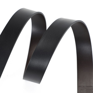 Cinturón de cuero PU con hebilla automática para hombre, color negro, 105-130 cm, para uso informal de negocios - Product Image 4