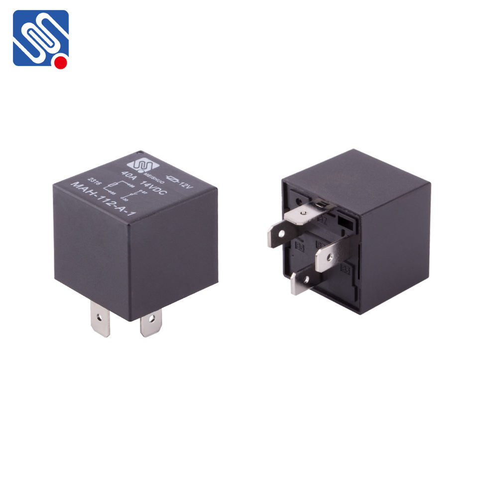 MEISHUO MAH 40a/14vdc 12v 60a Electromagnetic Auto Relay Waterproof 5 Pin Car Light Relay