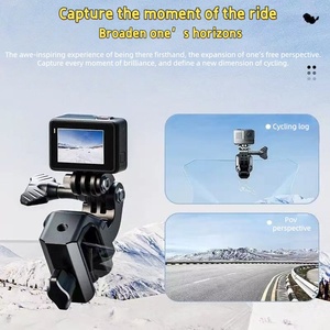 Support de caméra de sport Kewig Insta 360 pour moto, support de caméra pour pare-brise, support de caméra d'action à dégagement rapide pour GoPro <span class=keywords><strong>DJI</strong></span> - Product Image 5
