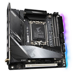 Placa Base para Juegos GIGABYTE Z690I AORUS ULTRA LITE DDR4 Mini ITX Compatible con CPU Intel de 12.ª y 13.ª Generación, Serie <span class=keywords><strong>Core</strong></span>/I9/I7/I5 - Product Image 3