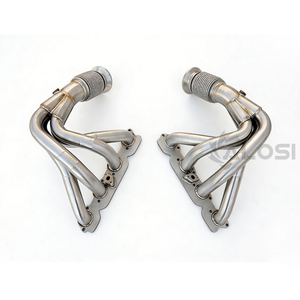 Collecteur d'échappement Hot-Flow SS304 soudé TIG pour amélioration des performances Ferrari <span class=keywords><strong>458</strong></span> SP12 EC 4.5L V8 2012-2015 Tuning Auto - Product Image 2