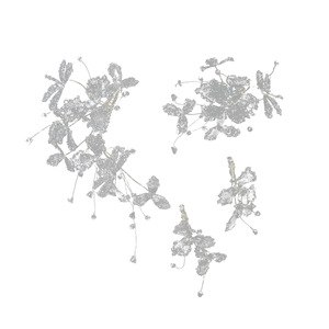 Pince à cheveux éthérée en résine époxy et cristal, style coréen, faite à la main, originale Hera, pour studios photo et coiffes de mariée - Product Image 5