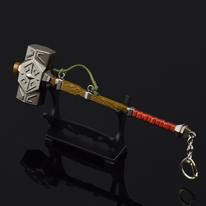 Jeu The Legend of <span class=keywords><strong>Zelda</strong></span>: Breath of the Wild, mini <span class=keywords><strong>arme</strong></span> marteau de fer, 18 cm, 112 g, modèle en métal, porte-clés artisanal - Product Image 2