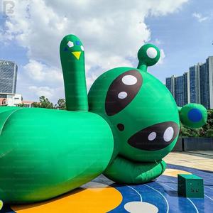 Personnage extraterrestre gonflable LED vert lumineux en tissu Oxford pour festivals/expositions - Product Image 5