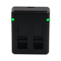 Chargeur de batterie portable en ABS durable de haute qualité pour 360 Max 2, étui de charge rapide à double port (chargeur uniquement) 61g