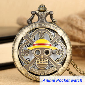 Jam Saku Quartz Bergaya Retro Anime Monkey D. Luffy Straw Hat Crew untuk Pelajar Sebagai Hadiah Promosi - Product Image 3