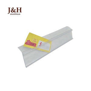 Porte-étiquette de billet de <span class=keywords><strong>prix</strong></span> transparent pour supermarché bande de données plate adhésive personnalisée - Product Image 3