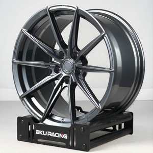 Bku forgé 5x120.65 roues pour <span class=keywords><strong>Chevrolet</strong></span> <span class=keywords><strong>Corvette</strong></span> <span class=keywords><strong>C7</strong></span> C6 C8 C5 ZR1 Z06 19 20 21 22 pouces jantes argent brossé Concave roue en alliage - Product Image 4