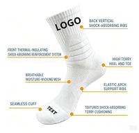 Chaussettes de football antidérapantes en silicone personnalisées avec logo OEM/ODM pour équipes et marques, échantillons gratuits offerts, emballage personnalisé fourni