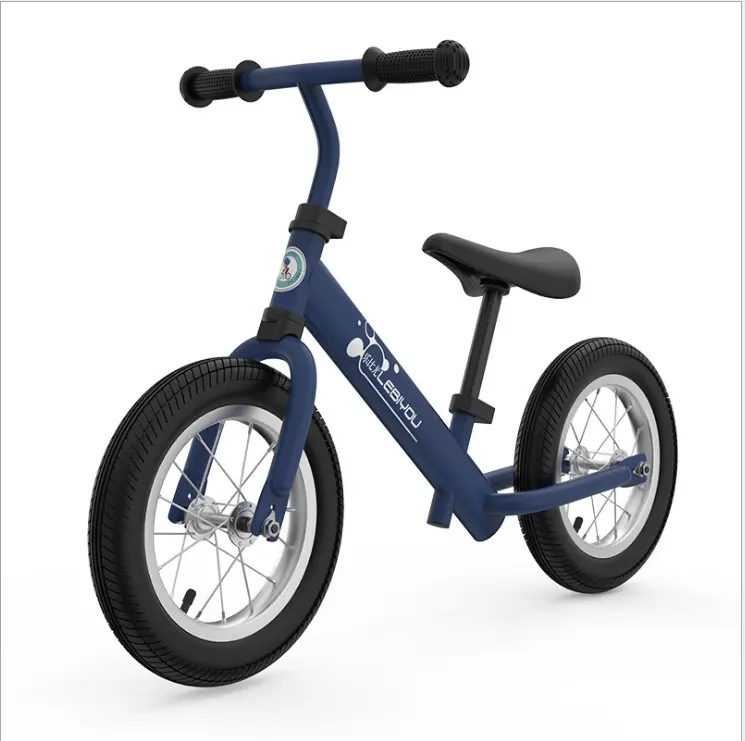 2021 hiçbir pedallar çocuklar çocuk denge bisikleti bebek scooter iki tekerlekli pedalsız bisiklet yürüyüş bisiklet 12 inç Premium hafif döngüsü