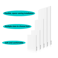 Chauffage électrique mural/sur pied infrarouge OEM en cristal de carbone avec Wi-Fi pour hôtels, bureaux et espaces commerciaux
