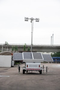 Alto Lumen móvil Solar Powered LED alto mástil torre de luz - Product Image 6