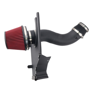 Système d'admission d'air froid haute performance pour Audi A6 A6 Quattro A7 3.0T suralimentée 2012-2018, tuyau en aluminium AIM098-BK-RD - Product Image 3