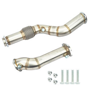 Systèmes d'échappement sport avec downpipe pour VW Golf MK4 MK5 MK6 MK7 GTI Audi A3 BMW N20 N26 N47 N54 N55 B46 B48 B58 S58 - Product Image 6