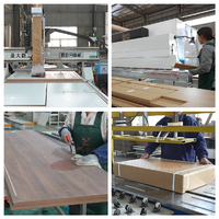 Mueble de Cocina Modular de Madera Maciza de Diseño Contemporáneo, Ecológico, para Comedor, Aparador, Consola, Mesa, Armario, Alacena