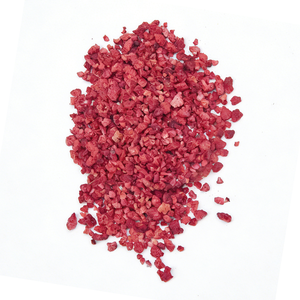 Venta al por Mayor de Snacks Saludables: Cubos de Frambuesa Liofilizados - Product Image 2