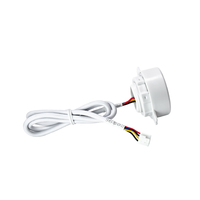 HNB213DL ETL ANT12 Capteur de mouvement micro-ondes DALI à tête détachable pour application SILVAIR, contrôle par application, IP20, entrée CA 100-277V, 12m