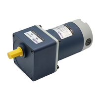 Moteur à engrenages 60W 24V en gros d'usine, régulateur de vitesse monophasé, boîte de réduction, charge maximale 200 kg, efficacité IE3, 60Hz
