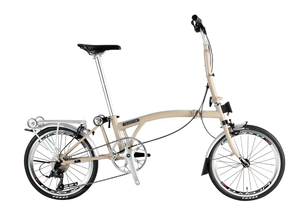 Vélo pliant 9 vitesses R20 20 pouces en acier au molybdène de haute qualité avec cadre en Y, mini vélo pliant léger 9 vitesses - Product Image 4