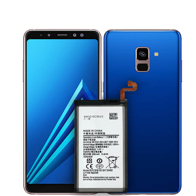 Phone Battery EB-BA730ABE 3500mAh for Samsung Galaxy A8 Plus A8+ (2018) A730 SM-A730 SM-A730F SM-A730F/DS