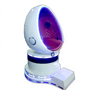 Simulador de Cine VR Individual con Forma de Huevo (Incluye Base de Movimiento, Flujo de Aire, Estimulación de Piernas y Efectos de Vibración en el Asiento) - Product Image 1