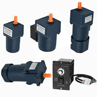 Contrôleur de vitesse de moteur à engrenages à courant alternatif électrique à couple élevé 15W personnalisable 110V-220V moteur de contrôle de vitesse Variable monophasé à bas régime