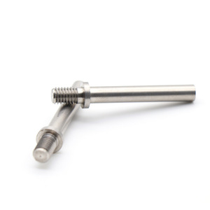 Husillo de acero inoxidable 8x80 mm mecanizado en torno CNC para aplicaciones de precisión - Product Image 3