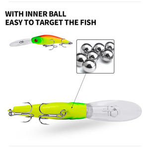 TOPIND Premium Vente en gros de <span class=keywords><strong>leurre</strong></span> artificiel coulant méné ABS dur imprimé 7.8g 10.1cm pour <span class=keywords><strong>truite</strong></span> basse rivière lac ruisseau - Product Image 6