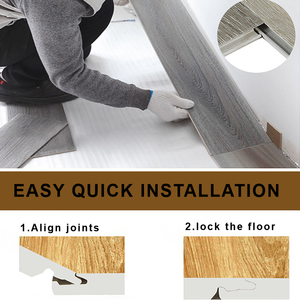Suelo SPC Impermeable, Tablones de Vinilo de Lujo con Aspecto de Madera, Sistema de <span class=keywords><strong>Click</strong></span>, Losetas SPC Lisas para Interiores del Hogar - Product Image 5